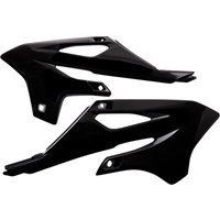 YA04882#001 - UFO Radiator Scoops For Yamaha YZ85 2022-2025 - Black