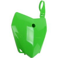 KA04718#026 - UFO Front Number Board For Kawasaki KLX110 2010-2020 - KX Green