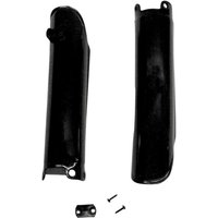 KT03064#001 - UFO Fork Guards For KTM EXC125 2001-2007 - Black