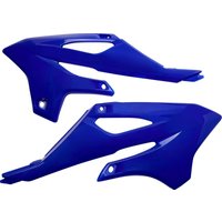 YA04882#089 - UFO Radiator Scoops For Yamaha YZ85 2022-2025 - Blue