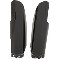 SU03907@001 - UFO Fork Guards For Suzuki RM85 2002-2018 - Black