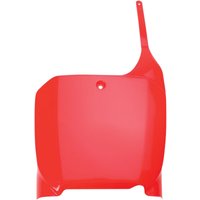 HO03666#070 - UFO Front Number Board For Honda CR125 2000-2003 - CR Red