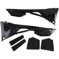 HO04685#001 - UFO Air Box Covers For Honda CRF250R 2018-2021 - Black