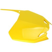 SU04919#102 - UFO Front Number Board For Suzuki RMZ250 2010-2018 - OEM/Yellow