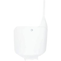 HO02674#041 - UFO Front Number Board For Honda CR125 1995-1999 - White