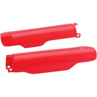 HO04612#070 - UFO Fork Guards For Honda CR85R 2003-2008 - Red