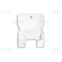 HU03396#041 - UFO Front Number Board For KTM SX85 2018-2022 - White