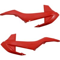 GG07105@062 - UFO Radiator Scoops For Gas Gas MC65 2021-2025 - Red