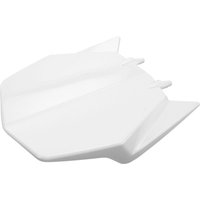 HU03343#041 - UFO Front Number Board For Husqvarna TC449 2011-2013 - White
