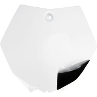 KT04041@047 - UFO Front Number Board For KTM SX85 2013-2017 - White