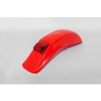 ME08027#B - UFO Universal Vintage Rear Fender With Light - Red
