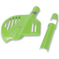 KA02796#026 - UFO Front Brake Disc Protector For Kawasaki KDX250 1995-1999 - KX Green
