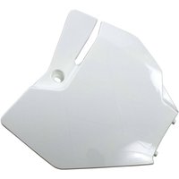 KT04087#047 - UFO Front Number Board For KTM SX85 2018-2024 - White
