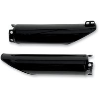 HO03672#001 - UFO Fork Guards For Honda CR125 1991-2007 - Black