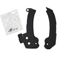 HU04320#001 - UFO Frame Guards For Husqvarna FC250 2023-2024 - Black