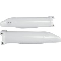 KA04701#280 - UFO Fork Guards For Kawasaki KX250 2021-2024 - White