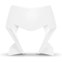 KT05024#042 - UFO Headlight Surround For KTM EXC150 TBI 2024-2025 - White