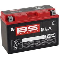 Image of 300642 - BS Battery SLA AGM Battery For MBK Evolis 125 2014-2016 - Black