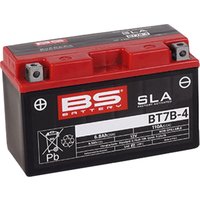 300641 - BS Battery SLA AGM Battery For Rieju AVENTURA 125 CBS 2023-2024 - Black