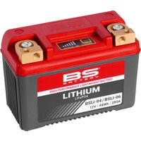 360104 - BS Battery Lithium LiFePO4 Battery For Ducati 1098 - Black