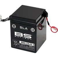 Image of 300916 - BS Battery SLA AGM Battery For Suzuki A 100 1976 - Black/White