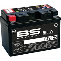 300637-1 - BS Battery SLA AGM Battery For Kymco AK 550 I - Black