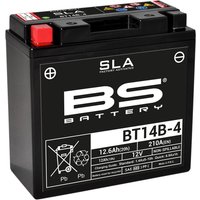 300644 - BS Battery SLA AGM Battery For Yamaha BT 1100 2002-2006 - Black