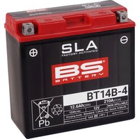 Image of 300644 - BS Battery SLA AGM Battery For Yamaha BT 1100 2002-2006 - Black