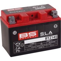 Image of 300638-1 - BS Battery SLA AGM Battery For KTM AdVenture 1050 2015-2016 - Black