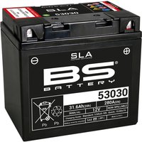 Image of 300880 - BS Battery SLA AGM Battery For Laverda 1200 1978-1979 - Black
