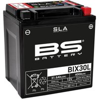 Image of 300631 - BS Battery SLA AGM Battery For Laverda 1200 1978-1979 - Black