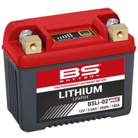 360115 - BS Battery BSLI MAX Lithium Battery For Zontes 310 R - Black