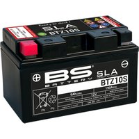 300636-1 - BS Battery SLA AGM Battery For Husqvarna 701 Enduro 2016-2024 - Black