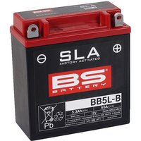 Image of 300671 - BS Battery SLA AGM Battery For Royal Enfield BULLET 500 1999-2003 - Black