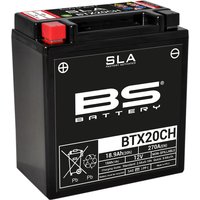 300766 - BS Battery SLA AGM Battery For Moto Morini 9 1/2 1200 2006-2010 - Black