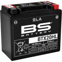 300689 - BS Battery SLA AGM Battery For Honda ARX 1200 N2 2004-2007 - Black