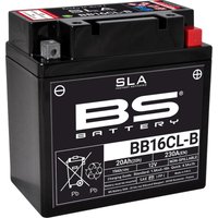 Image of 300771 - BS Battery SLA AGM Battery For John Deere 295S 1974 - Black