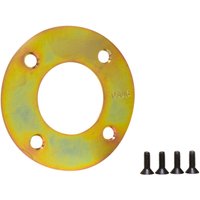 Image of BP016 - Hinson Backing Plate Kit with Screws For Yamaha RD 400 1976-1979 - Brass