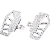 TSC-2217-3-SF - Thrashin Supply Co Apex Mini Floorboards For Harley Davidson FLDE 1750 2018-2020 - Chrome