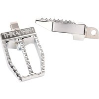 TSC-2019-3-D - Thrashin Supply Co Militant Footpegs For Harley Davidson FLD 1690 2012-2013 Fits Front Or Rear - Chrome