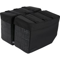 Image of TSB-0020 - Thrashin Supply Co Essential Base Saddlebags - Black/Orange