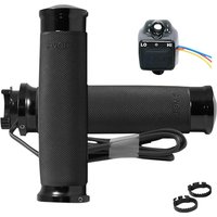 MT-CC-86-ANO-HT - Avon Grips Custom Contour Heated Grips For Triumph Adventurer 900 1996-2001 - Black