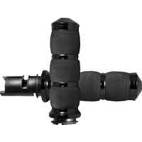 AIR-90-ANO-F24 - Avon Grips 3-Ring Air Cushioned Grips For Harley Davidson FLDE 1750 2018-2020 No Flange - Black