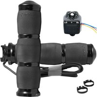 MT-AIR-90-AN-HT - Avon Grips Air Cushion Heated Grips For Triumph Adventurer 900 1996-2001 3 Ring - Black