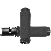 MF-63A-ANO-F24 - Avon Grips Memory Foam Grips For Harley Davidson FLDE 1750 2018-2020 Medium Diamond - Black