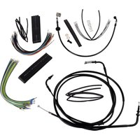 Image of B30-1307 - Burly Extended Cable Kit For Honda CMX 1100 2021-2024 30.5cm (12") - Black
