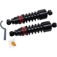 Image of B28-1207B - Burly Slammer Plus Shocks For Harley Davidson FXD 1340 1995-1998 - Black