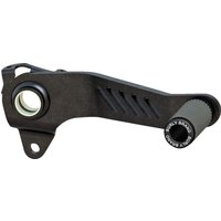 B13-1206B - Burly Slash Cut Brake Pedal For Honda CMX 1100 2021-2024 - Black/Powder-Satin