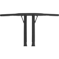 Image of B12-5506TB - Burly Folsom Handlebar For Harley Davidson FLFBS 1868 2018-2024 37.3 cm (14.7") - Black