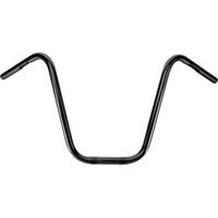 Image of B28-337 - Burly 1" Narrow Bottom Ape Hanger Handlebar For Harley Davidson XL 1200 C 2007-2020 35.5 cm (14") - Black